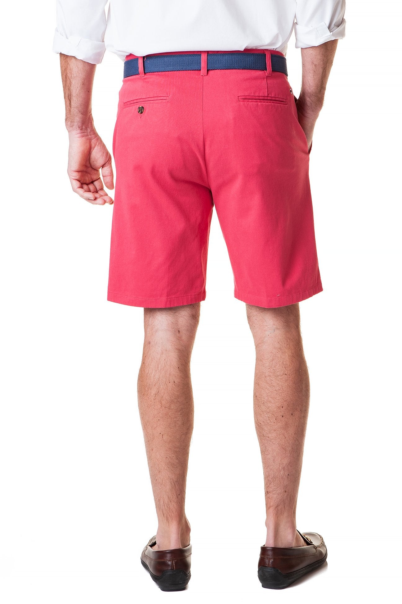 Cisco Short Stretch Twill Hurricane Red - Comfortable Stretch Twill Fabric for Casual Wear & Outdoor Activities