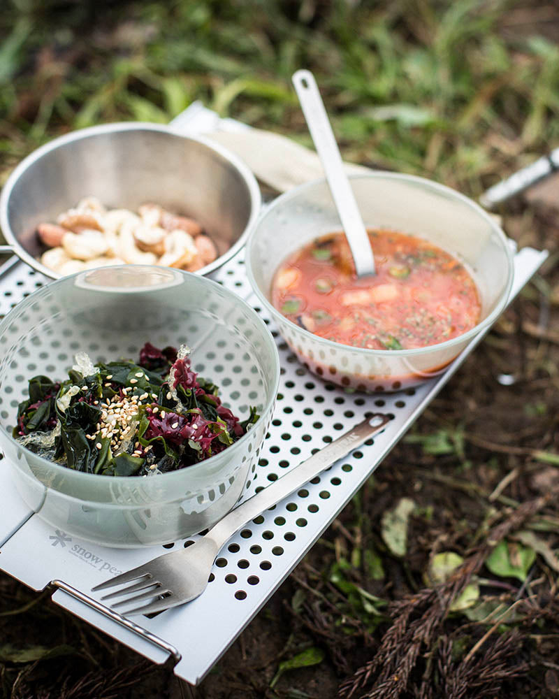 Premium Titanium Camping Fork and Spoon Set - Lightweight, Durable, Non-Toxic Utensils for Hiking, Backpacking & Outdoor Adventures