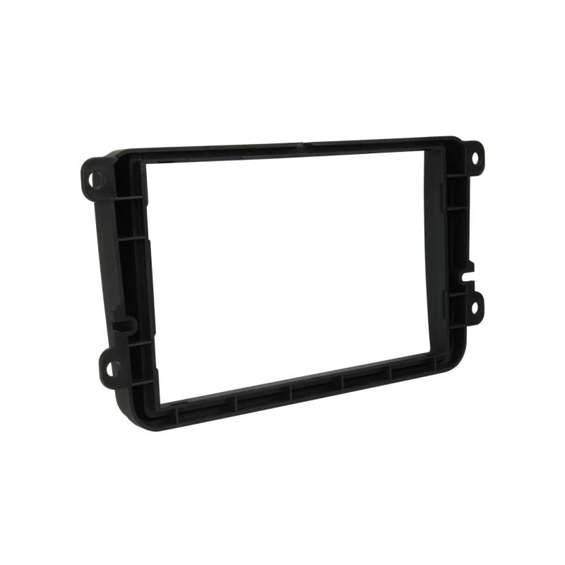 Sound-way Universal 2 DIN Car Stereo Installation Kit - Double DIN Radio Mounting Frame Compatible with Volkswagen, Skoda, Seat | Perfect for Car Audio System Upgrades & Aftermarket Head Unit Installations