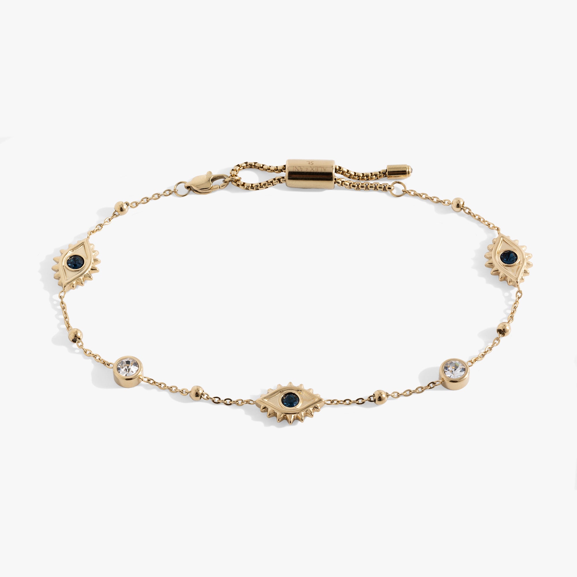 Evil Eye Crystal Anklet for Women - Protection Charm Ankle Bracelet with Beads for Good Luck, Spiritual Healing & Positive Energy - Perfect for Yoga, Meditation & Boho Fashion Accessories