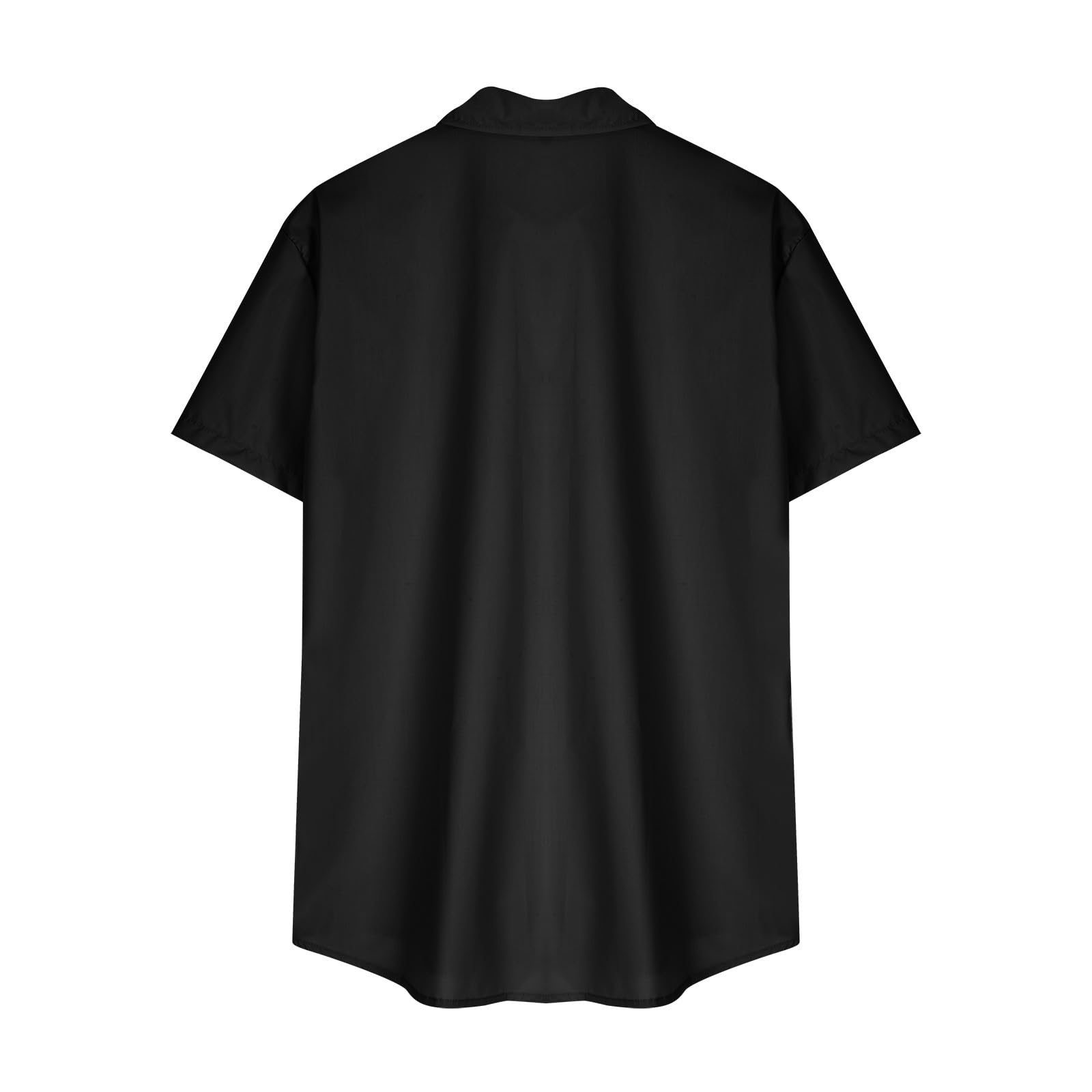 Men's Short Sleeve Dress Shirts - Button Down Wrinkle Free Business Casual Shirts for Summer & Office Wear | Premium Work Blouse Tops 2024 | Perfect for Business Meetings, Office Work & Smart Casual Outfits