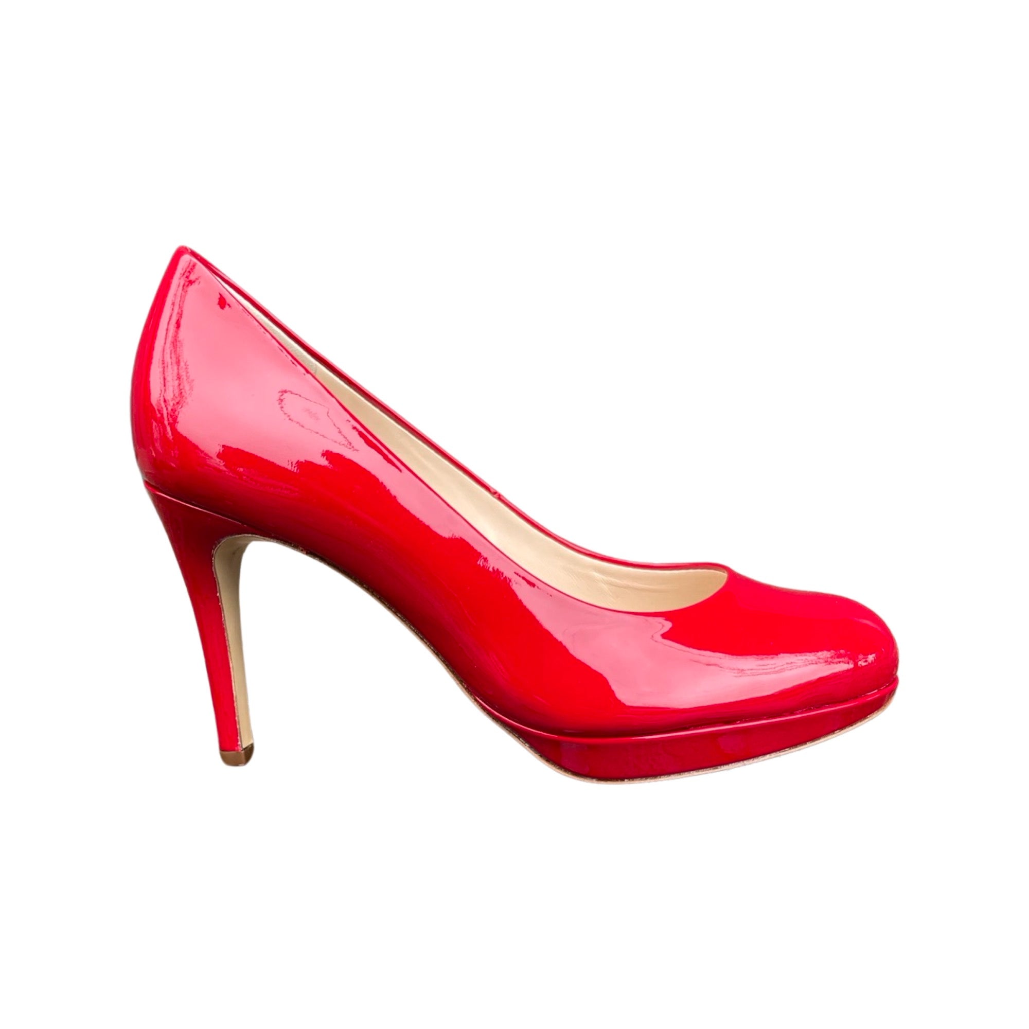 178004 Red Platform Pump Women's High Heels - Stylish & Comfortable Dress Shoes for Parties, Weddings & Evening Events
