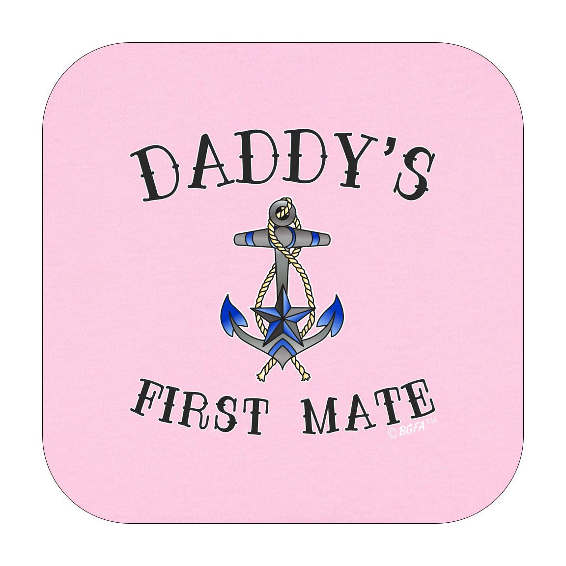 Nautical Baby Bodysuit - Daddy's First Mate for Newborns & Photos