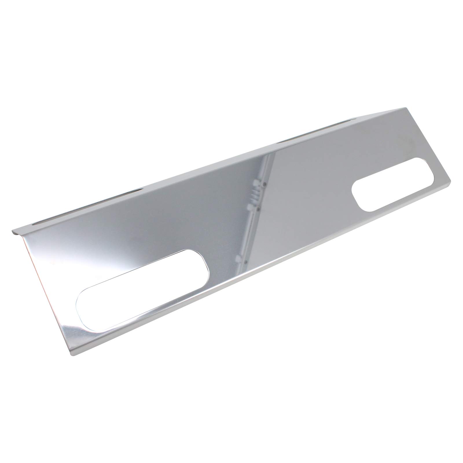 4-Pack Stainless Steel BBQ Grill Heat Shield Plates - Compatible with Ducane 30741201, Replacement Flame Tamer, Guard & Deflector (15 3/8