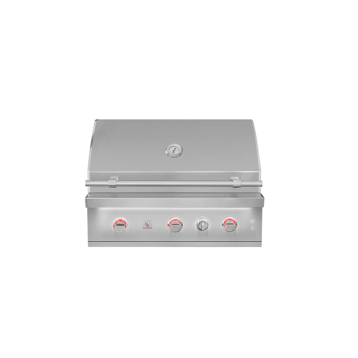 Summerset Grills Quest 36 Inch Built-In Gas Grill - Stainless Steel Outdoor BBQ Grill for Backyard, Patio & Poolside Cooking
