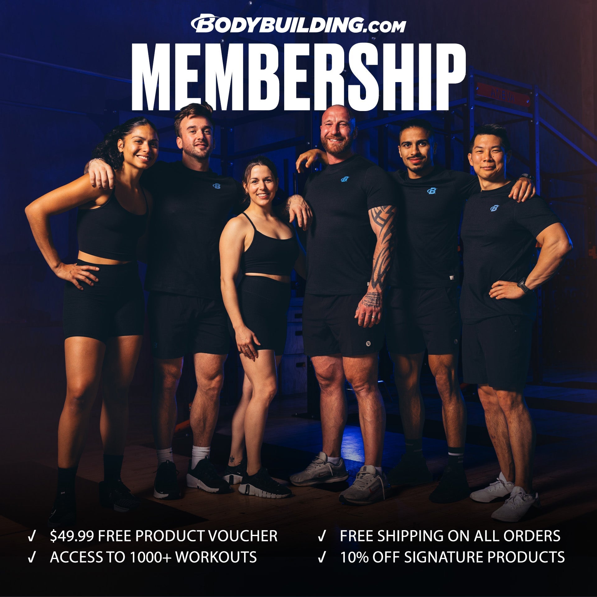 Bodybuilding.com Membership - Premium Fitness & Workout Plans, Nutrition Guides & Exclusive Discounts | Perfect for Home Gyms & Personal Trainers