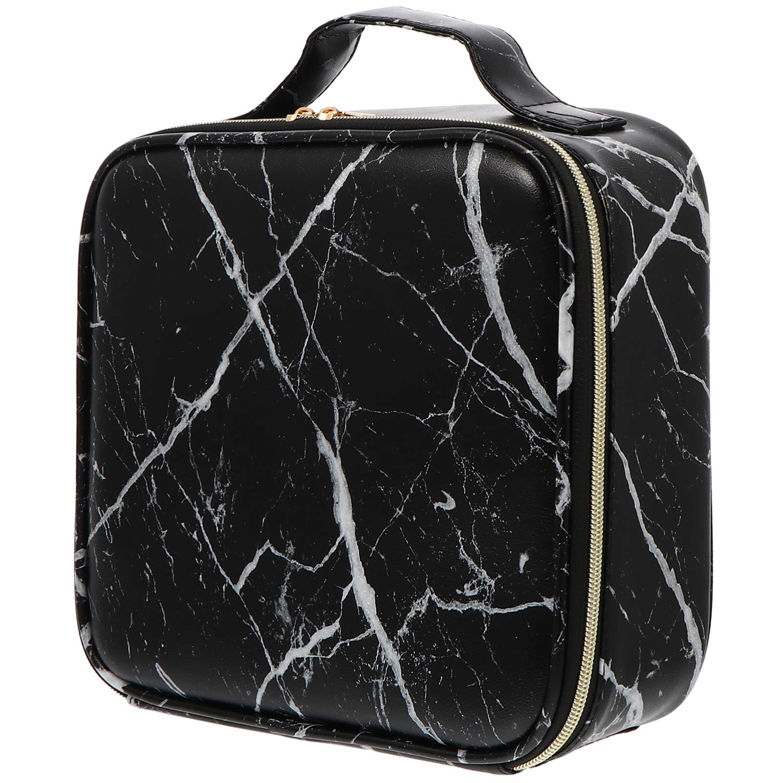 CALLARON Marble Makeup Bag - Portable Travel Cosmetic Case for Toiletries & Makeup Organizer | Perfect for Travel, Gym, and Everyday Use