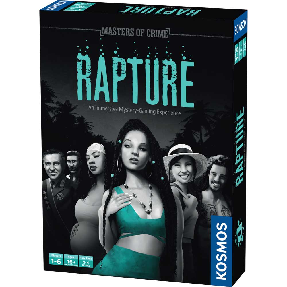 Masters of Crime: Rapture - Thrilling Crime Novel | Mystery & Suspense Book | Perfect for Crime Fiction Fans & Book Clubs
