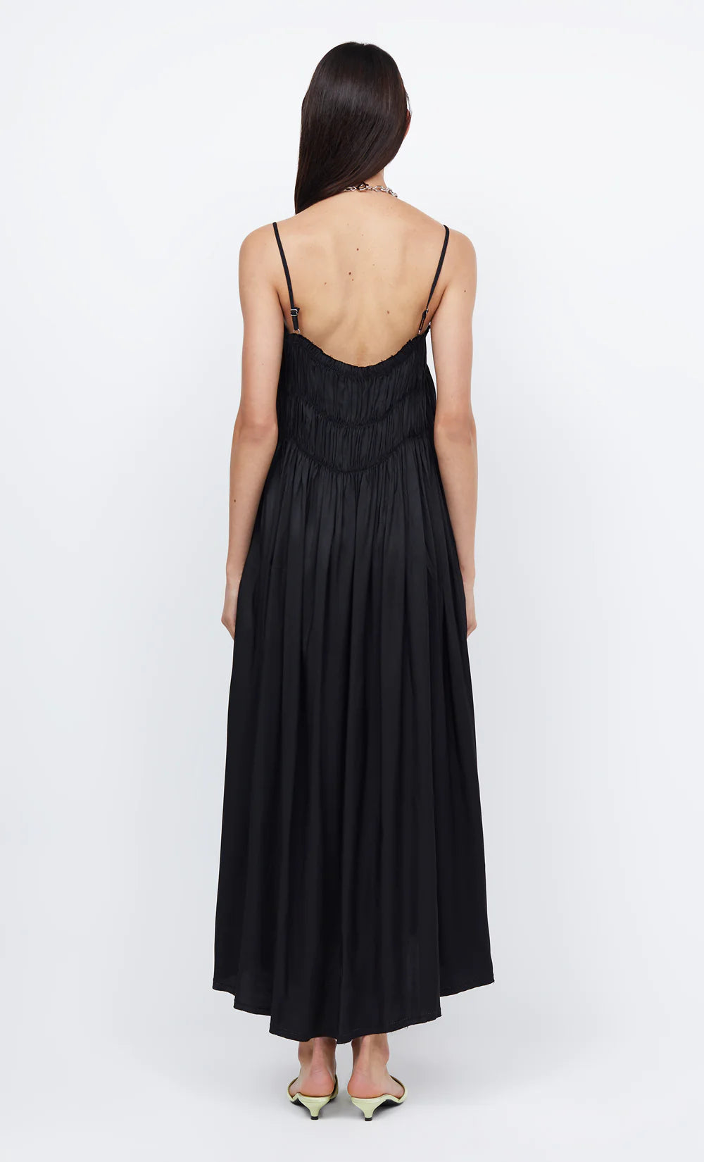 DALI MAXI SHIFT DRESS for Women - Elegant Long Sleeve Flowy Midi Dress for Casual, Office & Party Wear | Plus Size & Regular Sizes Available | Perfect for Work, Date Night & Special Occasions