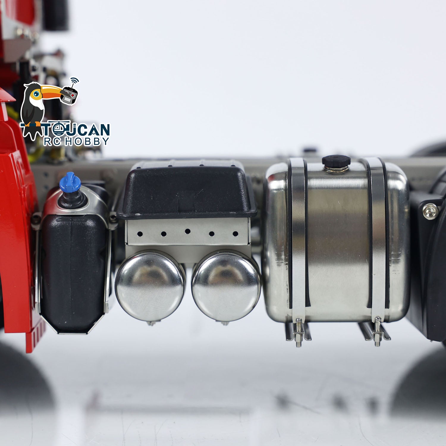 1/14 Scale Metal Chassis RC Tractor Truck - 6x6 Remote Control Car with 3-Speed Gearbox, Painted & Assembled Ready-to-Run Model K3362 - Perfect for Off-Road Racing, Construction Site Play, and RC Hobby Enthusiasts