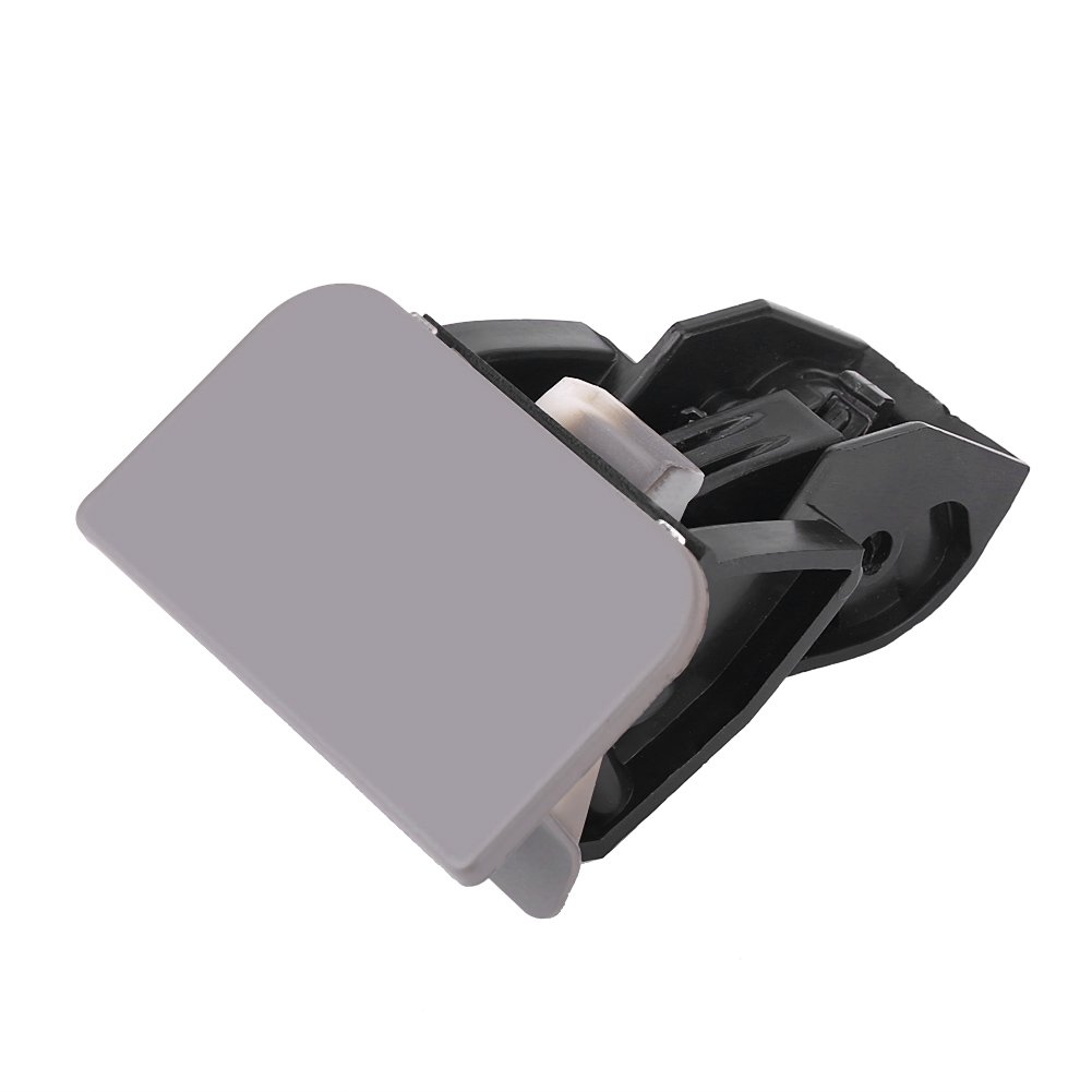 Car Glove Box Latch Handle - No Hole Design, Grey Replacement Lock Lid Handle Accessory | Perfect for DIY Car Interior Repair & Maintenance