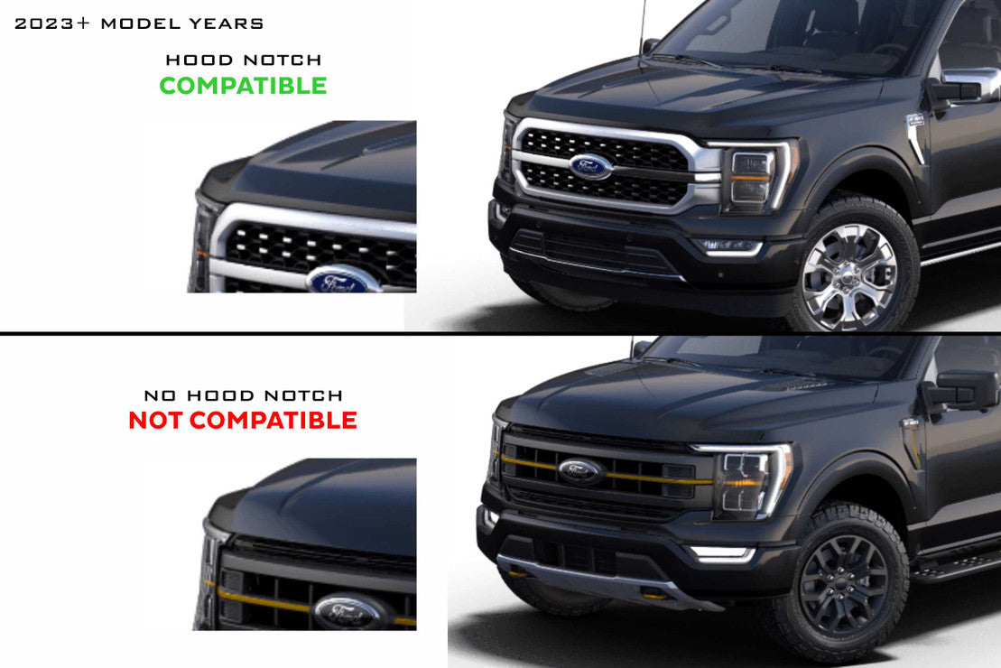 2021+ Ford F-150 XBG LED DRL Grille - High-Intensity Daytime Running Lights for Enhanced Visibility & Style - Perfect for Off-Roading, Night Driving & Truck Customization