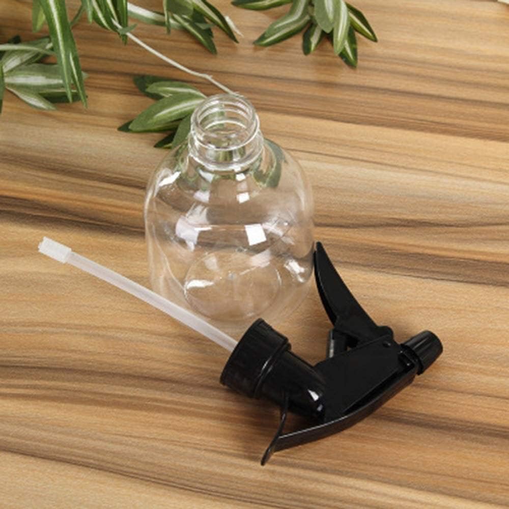 Professional Manual Water Spray Bottle for Salon & Barber - Plastic Refillable Trigger Sprayer with Fine Mist for Hair Styling, Alcohol Disinfection & Plant Misting - Perfect for Hairstylists, Gardeners & Home Cleaning