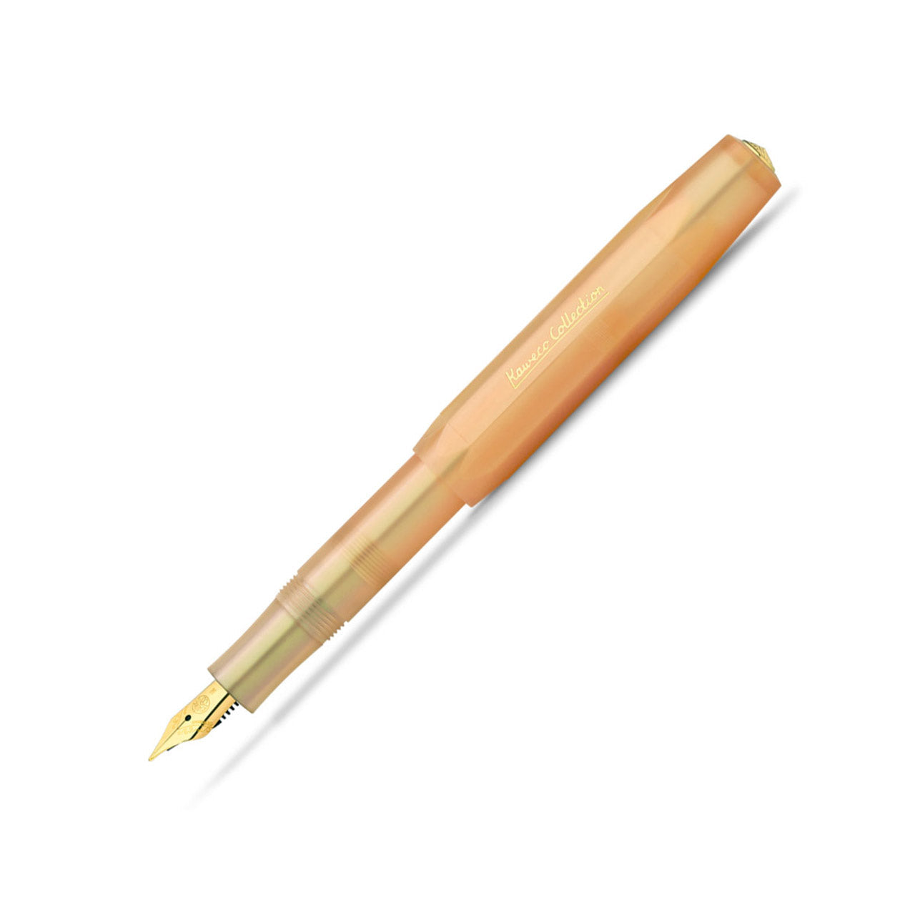 Premium Sport Fountain Pen - Apricot Pearl Finish - Ideal for Writing, Journaling & Gift Giving