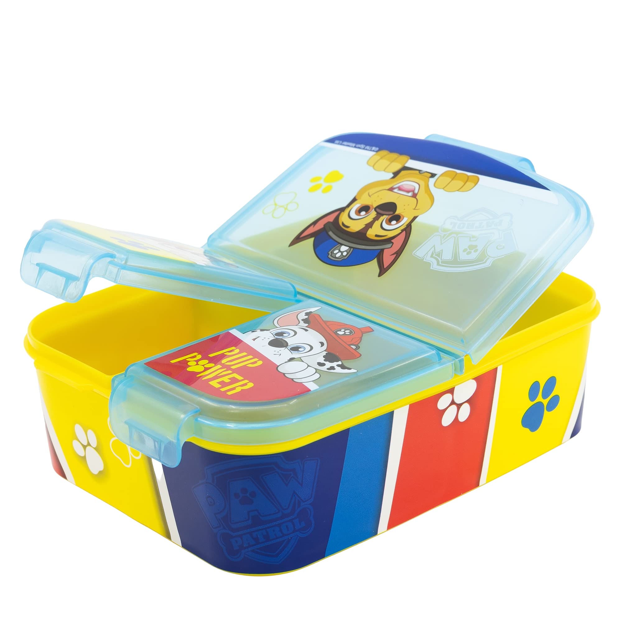 Paw Patrol Pup Power Sandwich Maker - Kids' Fun Lunch Maker for School, Picnics & Parties - Bluey & Chase Themed Sandwich Press