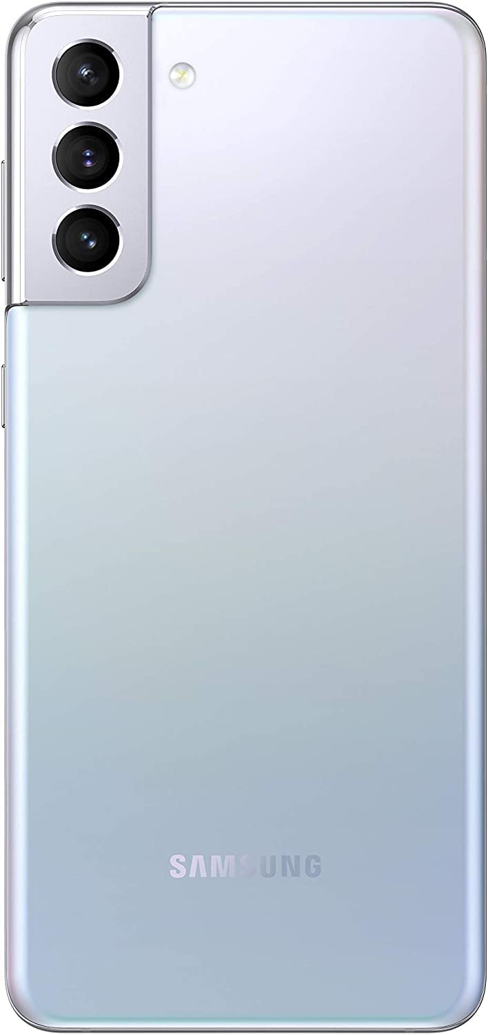 Samsung Galaxy S21+ 5G Unlocked Smartphone 128GB - Phantom Silver (Renewed) | Premium Android Phone for Streaming, Gaming & Productivity