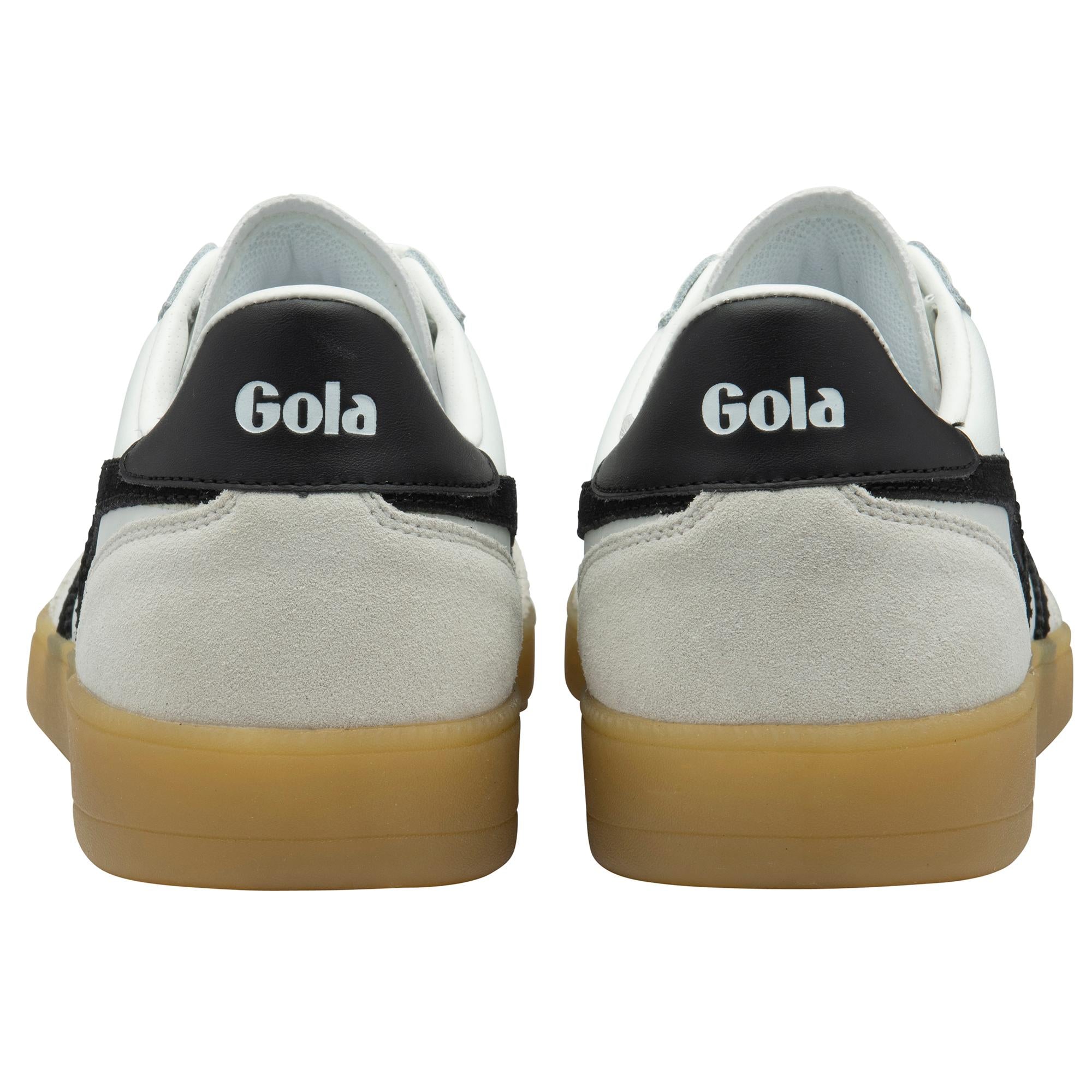 Gola Men's Viper Leather Sneakers - White Retro Running Shoes for Men | Vintage Style Casual Wear & Gym Training Shoes