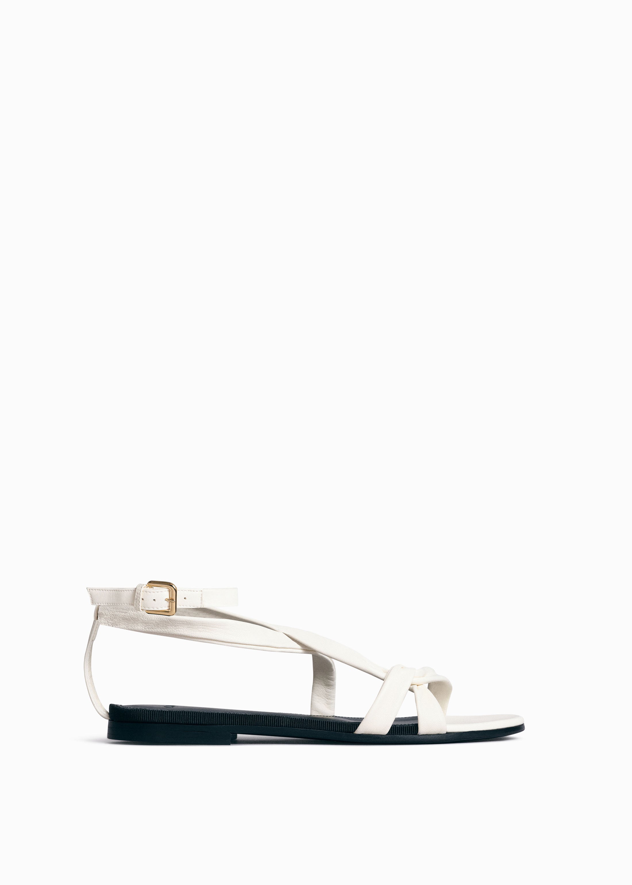 Women's Ivory Asymmetric Sandal - Trendy Summer Casual Sandals for Beach, Vacation & Everyday Wear