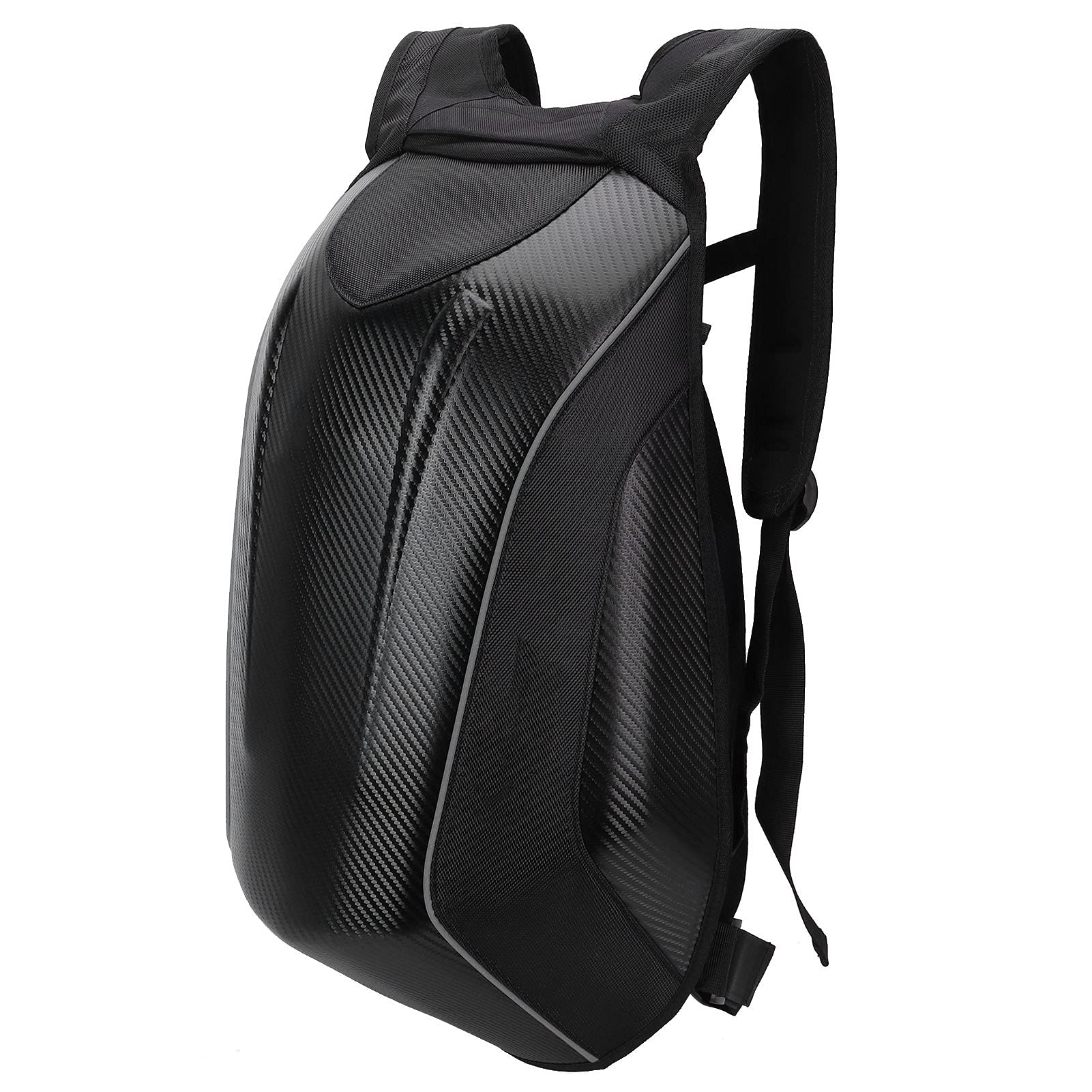 VGEBY RH-A0801 Waterproof Motorcycle Backpack - High Capacity Hard Shell Riding Backpack for Men (Green) - Perfect for Commuting, Travel & Outdoor Adventures