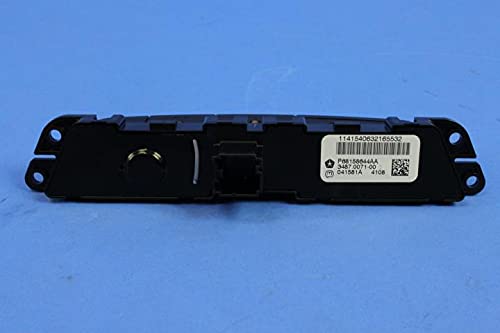 Mopar Black Panel Mount 1-Way Push Button Metal Contact Switch - 8x4x4 Inches, IP54 Rated, X-10 Protocol, Manual Operation - Perfect for Industrial Control Panels, Machinery, and Automotive Applications