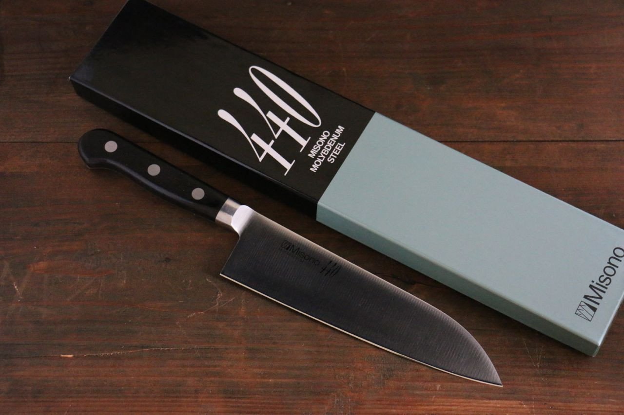 Premium Misono 440 Molybdenum Santoku Knife 7.1