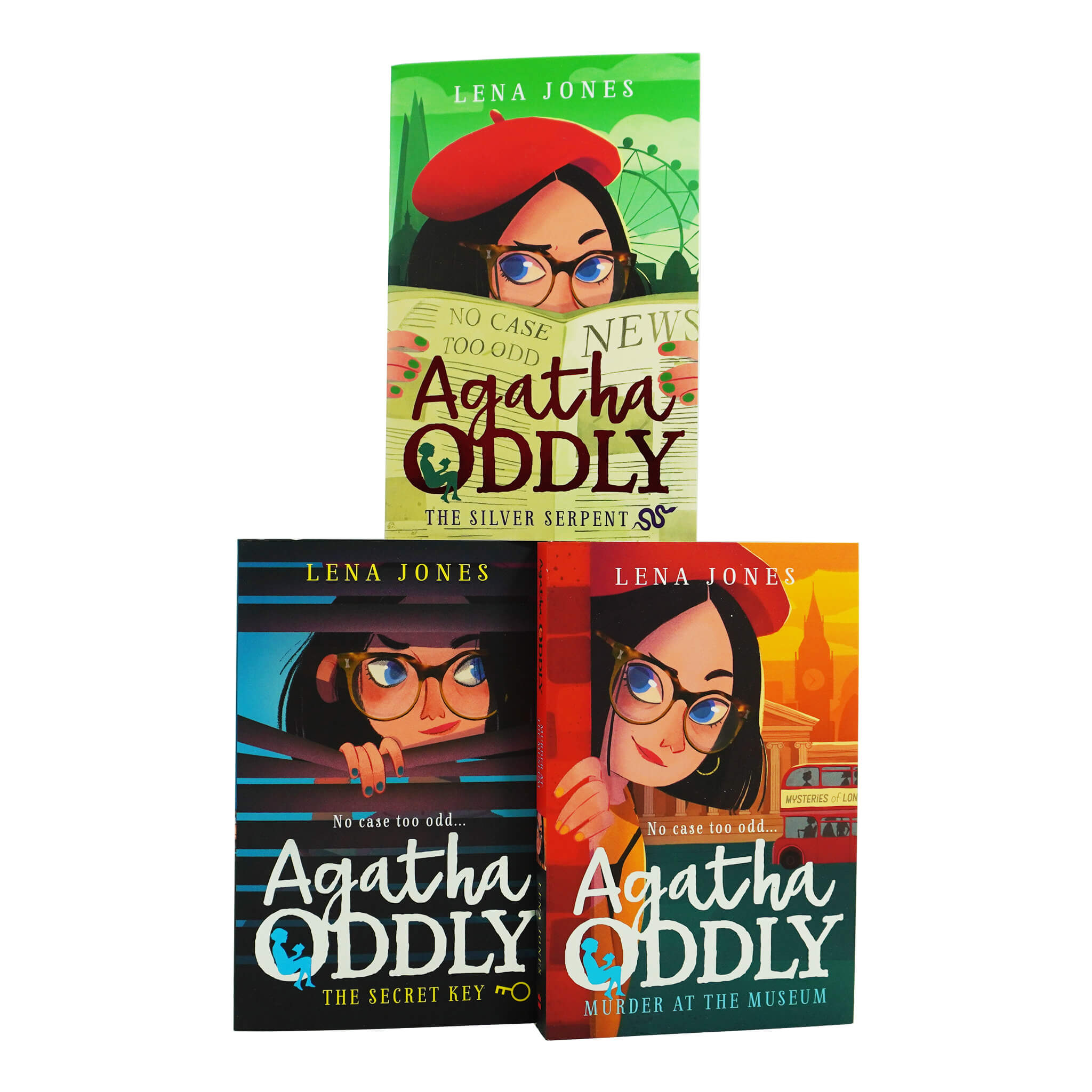 Agatha Oddly Detective Series by Lena Jones - 3 Book Collection Set for Teens & Young Adults (Ages 11+) | Mystery Adventure Paperback Novels | Perfect for Gift Giving & Young Readers