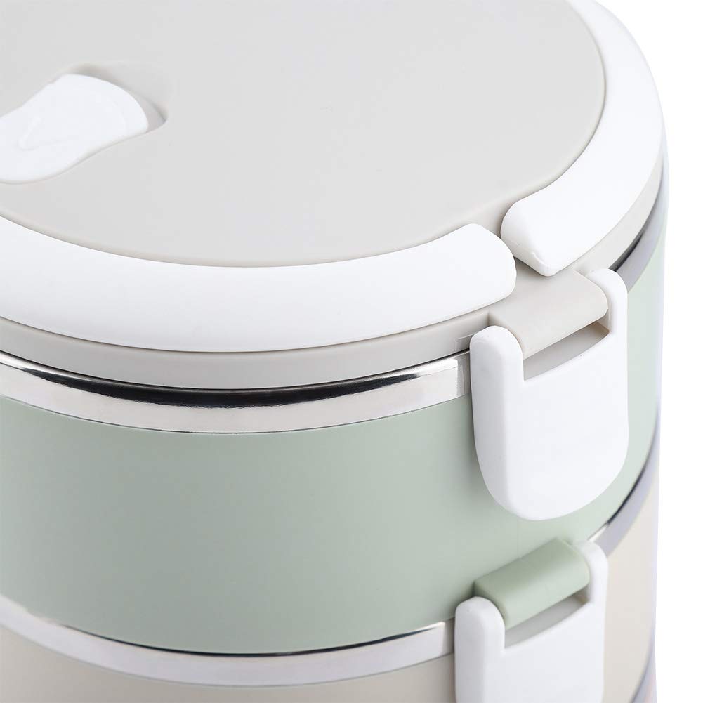 Sugoyi 4-Layer 2800ml Stainless Steel Thermal Lunch Box - Portable Insulated Food Container for Work, School & Picnics - Keeps Meals Hot or Cold for Hours