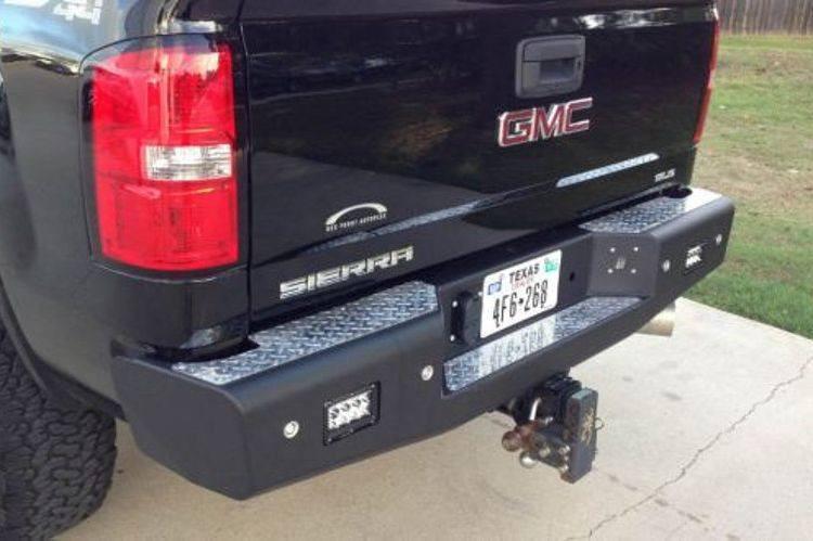 Buckstop RC9 Heavy Duty Rear Bumper for 2011-2014 Chevy Silverado 2500/3500 HD Trucks | Off-Road Protection & Towing Upgrade
