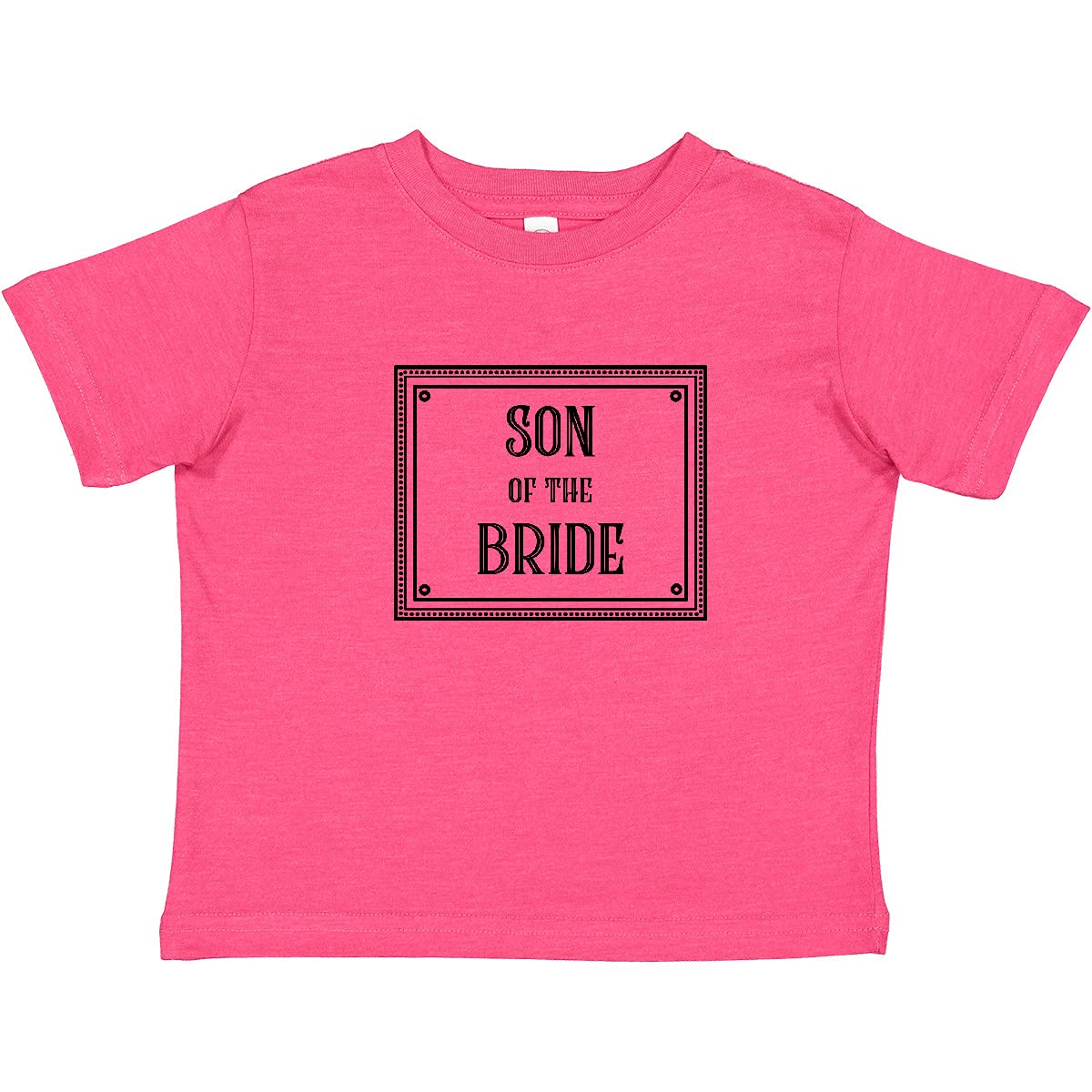 Inktastic Son of The Bride Toddler T-Shirt - Cute Flower Boy Outfit for Weddings, Family Photos & Special Occasions
