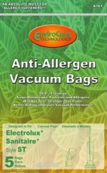 Eureka & Sanitaire Style ST Anti-Allergen Vacuum Bags - 5 Pack | HEPA Filtration for Dust Mites, Pet Hair & Allergens | Perfect for Allergy Sufferers & Pet Owners