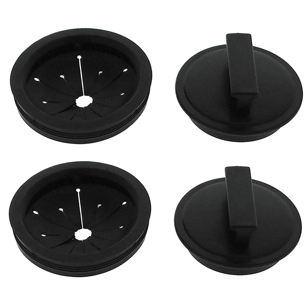 **2-Pack Garbage Disposal Splash Guard & Sink Stopper – 3 1/8 Inch Baffle for Waste King, Whirlaway, Sinkmaster & GE Models – Prevent Mess & Odors in Kitchen Sink**    *(Use Case: Ideal for keeping your kitchen sink clean, reducing food splashes, and blocking odors from garbage disposal units.)*