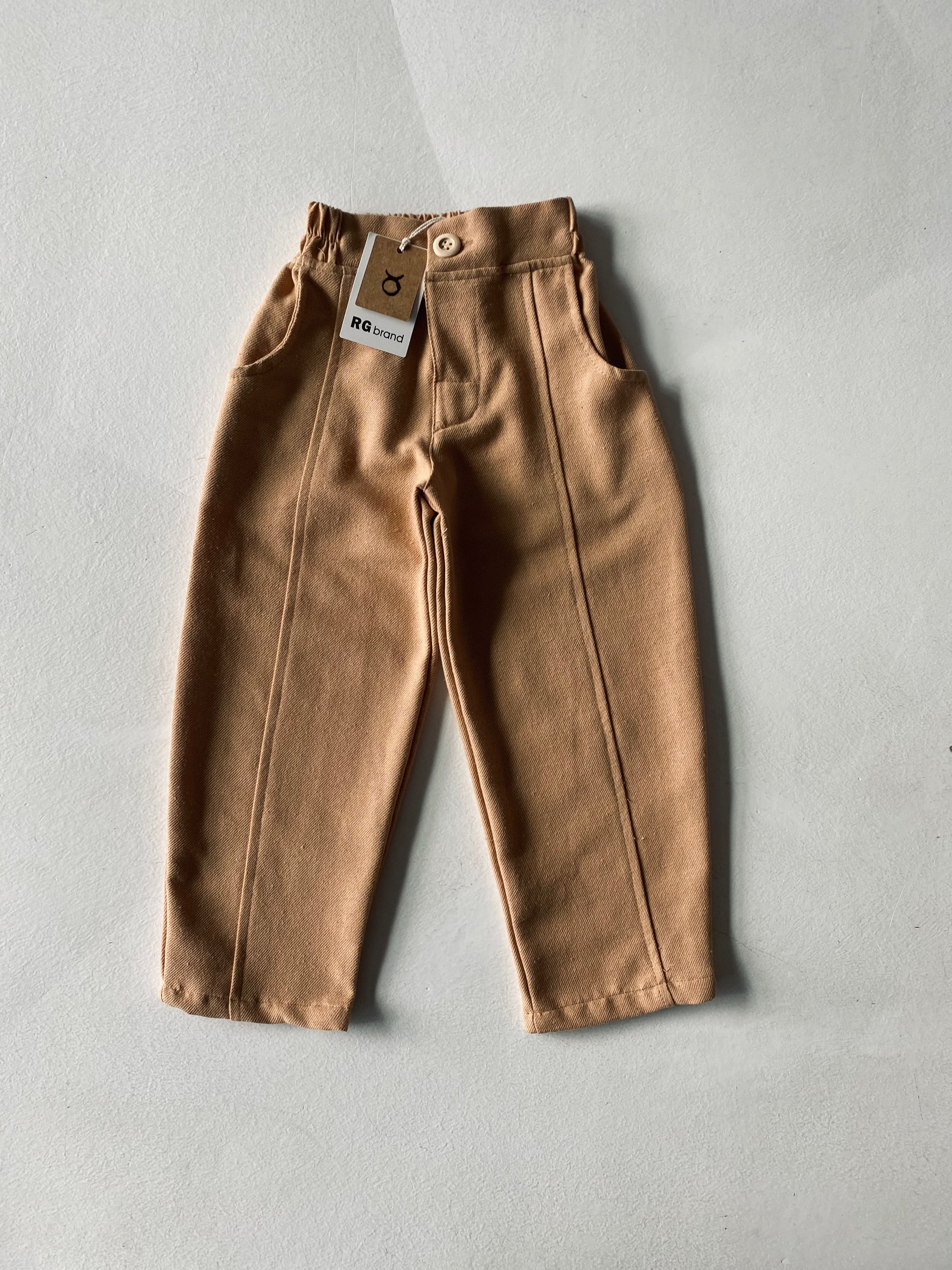 Boys' Linen Loose Fit Pants for Kids Age 3-9 | Comfortable Summer Playwear for Outdoor Activities & Casual Wear