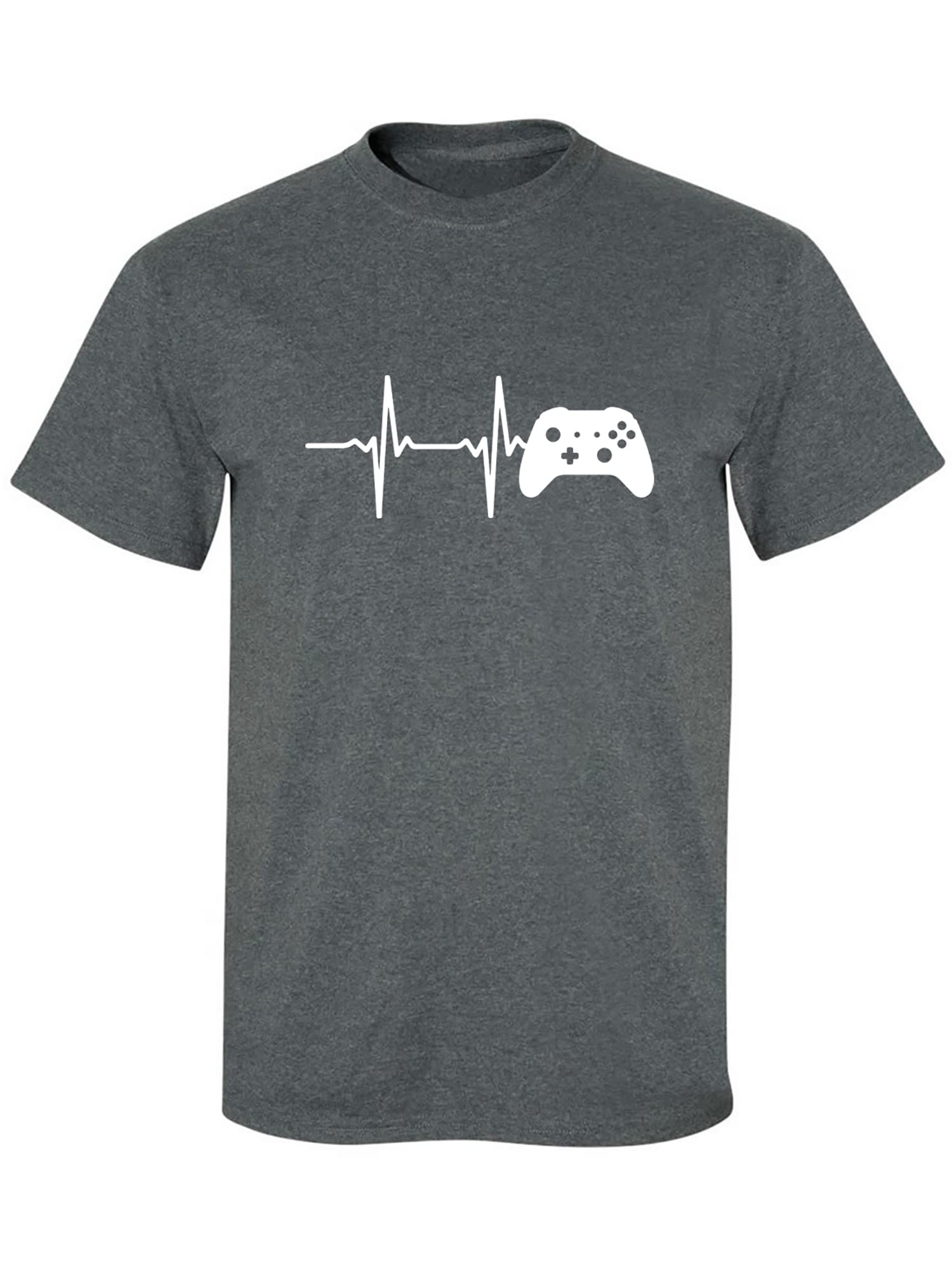 Heartbeat of a Gamer 2 - Cool Graphic Short Sleeve T-Shirt for Men & Women | Comfortable Cotton Tee for Gaming, Casual Wear & Everyday Outfits