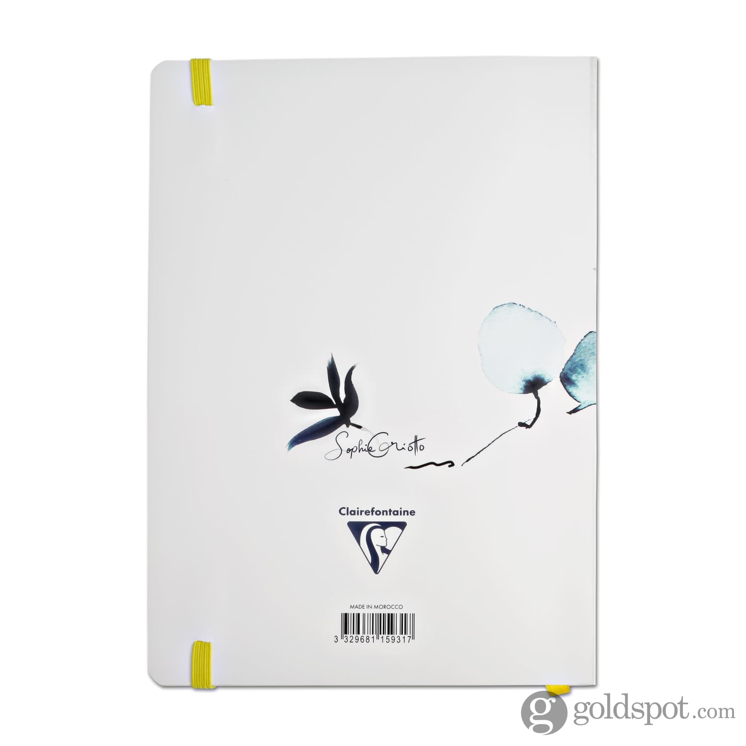 Clairefontaine Inkebana Hardcover A5 Lined Notebook with Dividers - Premium Writing Journal for School, Office & Creative Projects - Assorted Floral Designs