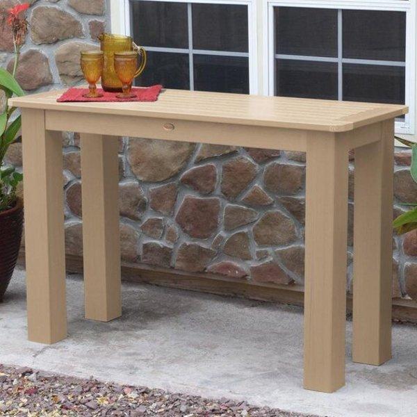 Outdoor Counter Height Sideboard Table - Durable Patio Bar Table for Entertaining, Dining & Outdoor Decor - Perfect for Backyard, Garden & Poolside Use