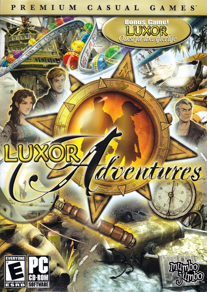 Luxor Adventures - Exciting PC Game for Puzzle Lovers | Ancient Egyptian Treasure Hunt Adventure | Perfect for Family Game Night & Strategy Gamers