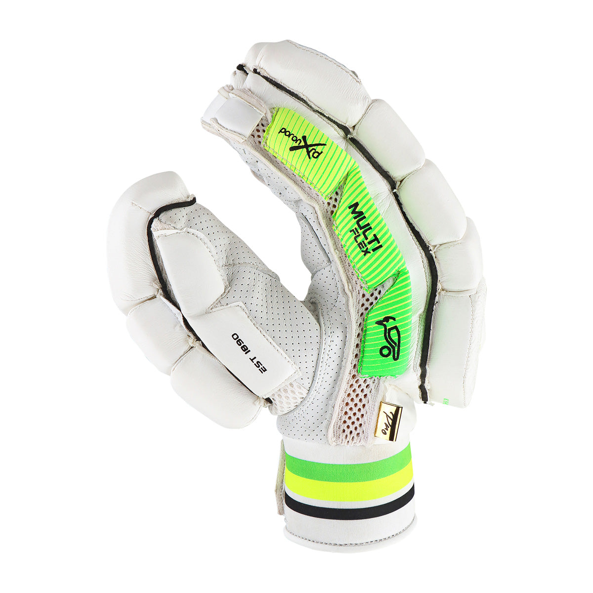Kookaburra Kahuna Pro Cricket Batting Gloves 2025 - Premium Leather Cricket Gloves for Men & Women - Perfect for Professional Matches & Training Sessions