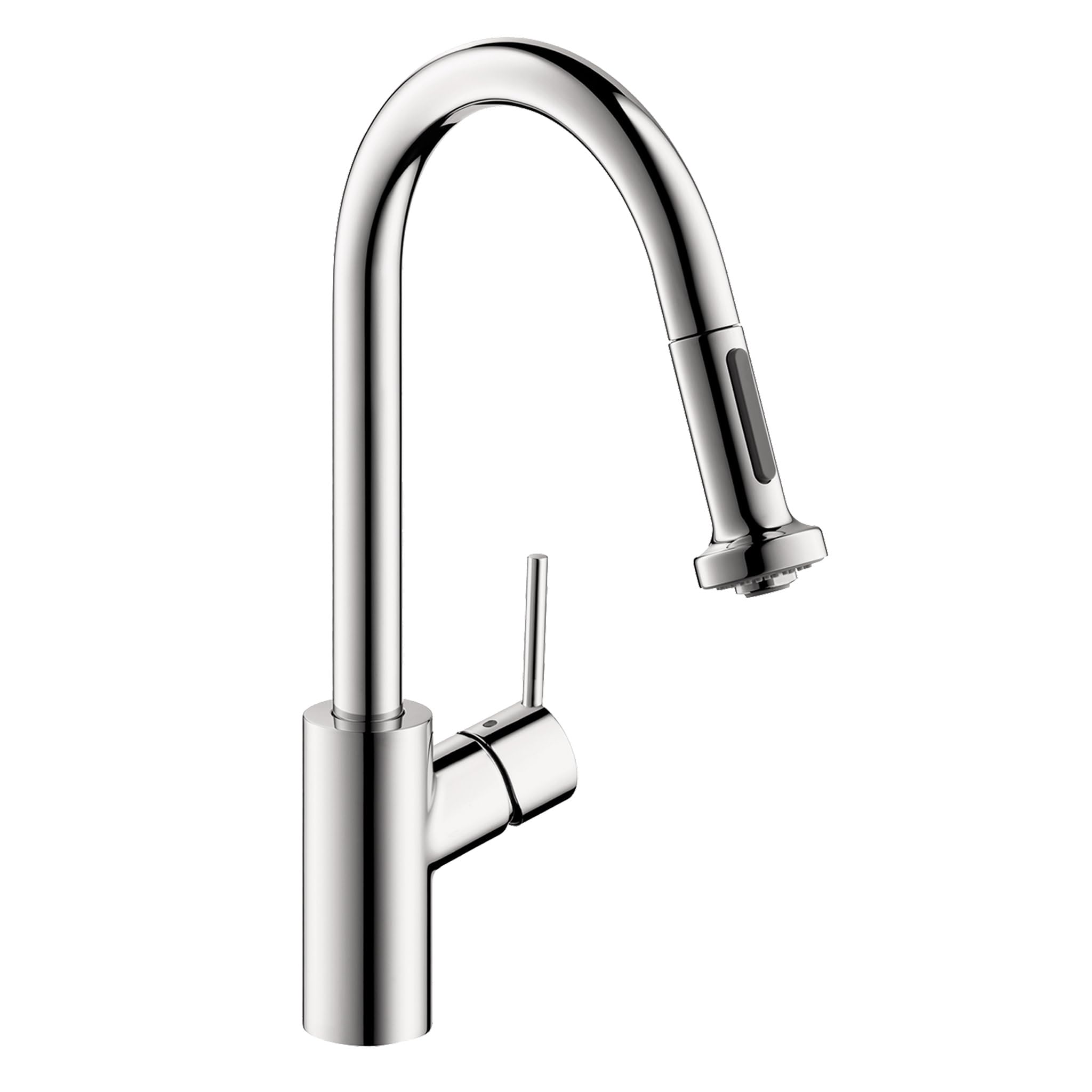 hansgrohe Talis S² Chrome High Arc Pull Down Kitchen Faucet with Magnetic Docking Spray Head, Durable Kitchen Sink Faucet for Modern Homes, Perfect for Cooking and Cleaning