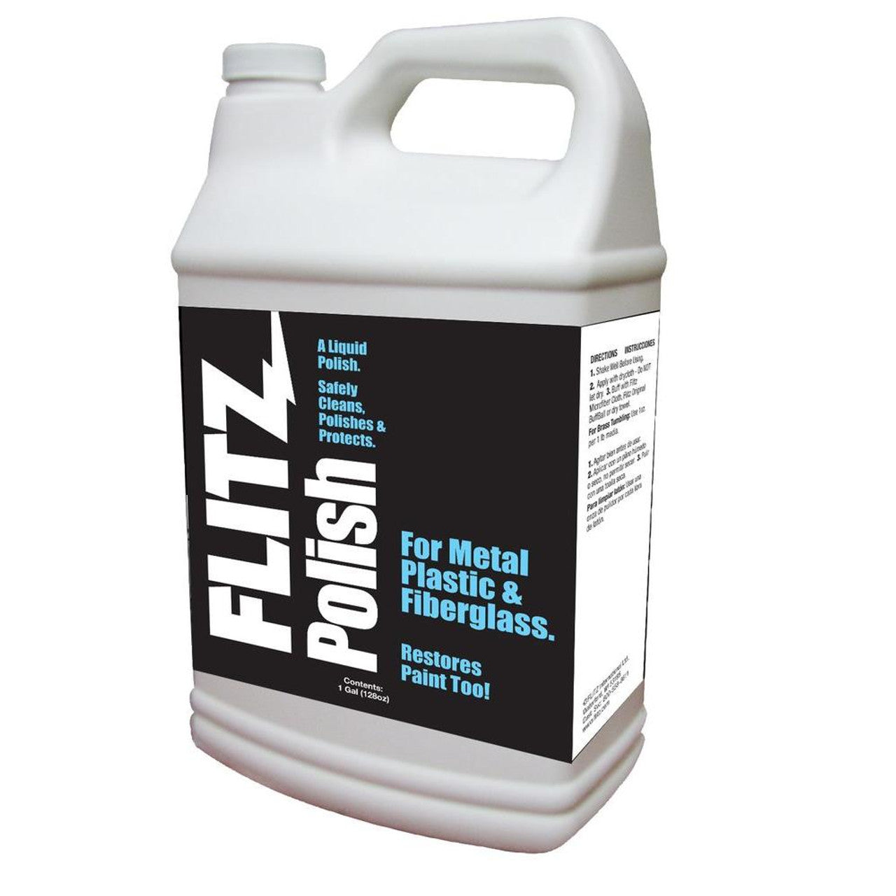 Flitz Liquid Polish - Premium Metal, Fiberglass, Plastic & Paint Restorer - Shine & Protect Car, Boat, Motorcycle & Household Surfaces - Perfect for Auto Detailing & DIY Projects