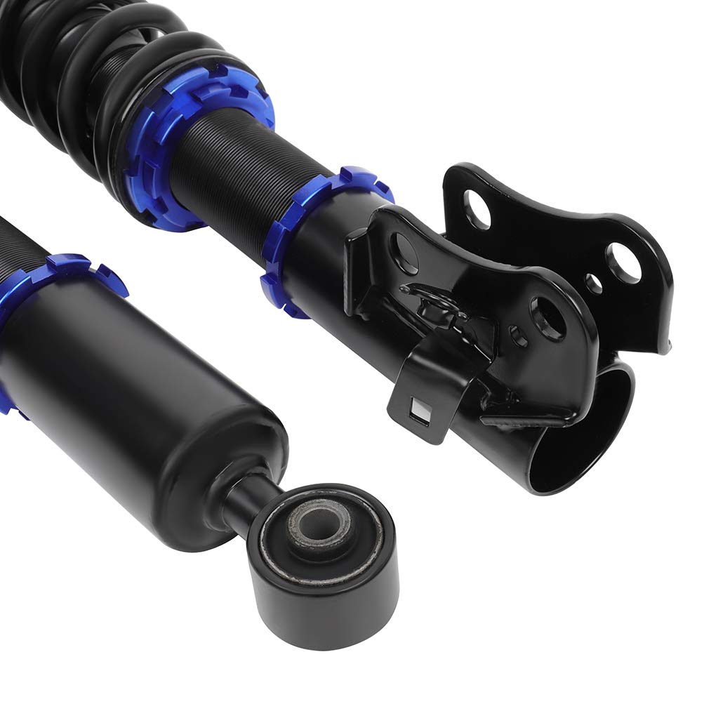 Adjustable Height Coilover Suspension Kit - Full Set of Coil Spring Shocks & Struts for 2006-2011 Honda Civic (Blue) | Perfect for Performance Tuning, Street Racing & Smooth Ride Upgrades