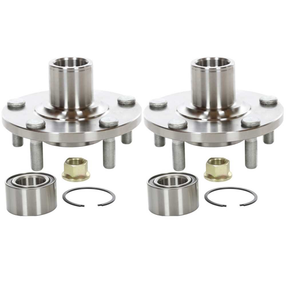 UGJGXAI Front Wheel Hub Bearing Pair for 2002-2004 Infiniti I35 & 2000-2008 Nissan Maxima | Durable Replacement for Smooth Ride & Enhanced Safety | Perfect for City Commuting & Highway Driving