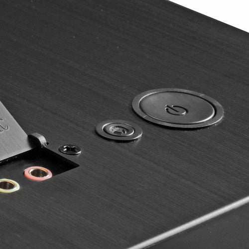 Lian Li PT-SK05B Black Power Reset Button Kit - Easy PC Case Reset Switch for Gaming Rigs & Workstations