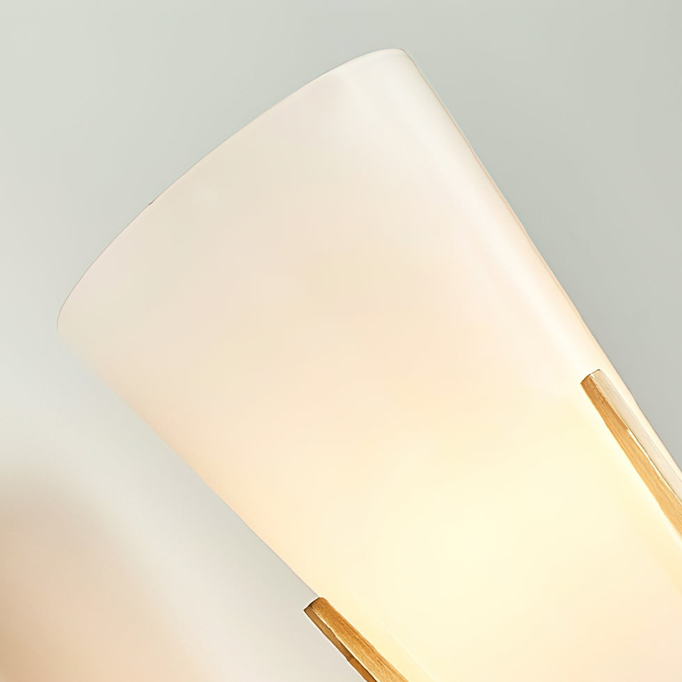Modern Cone Wall Light Fixture - Sleek Indoor/Outdoor Sconce for Living Room, Bedroom, Patio & Garden - Energy Efficient LED Wall Lamp for Home Decor
