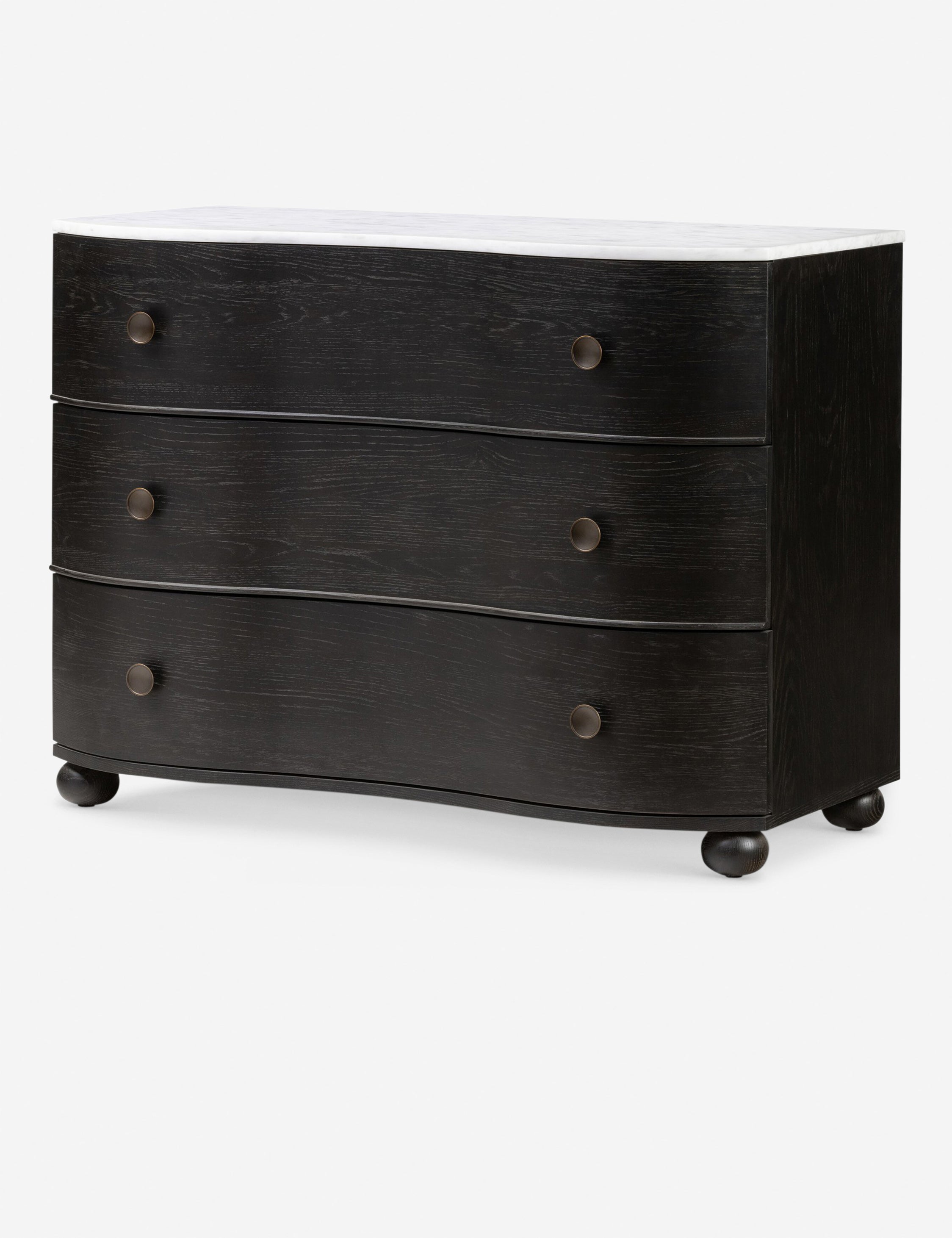 Amherst 6-Drawer Dresser - Modern Wooden Dresser for Bedroom, Sturdy Storage Furniture with Smooth Gliding Drawers - Perfect for Bedroom, Living Room, or Guest Room Organization