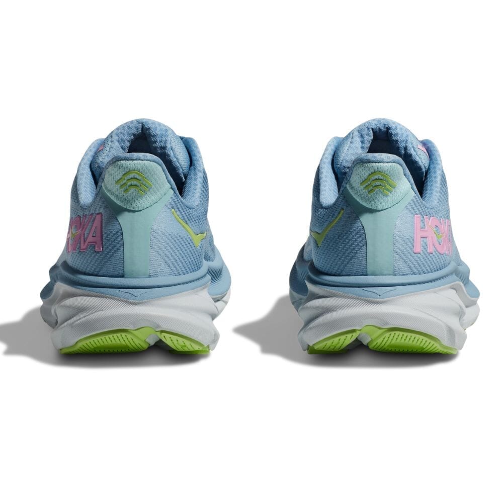 Hoka Women's Clifton 9 Wide Running Shoes - Lightweight Cushioned Sneakers for Road Running, Jogging & Walking - Comfortable Athletic Shoes for Women with Arch Support