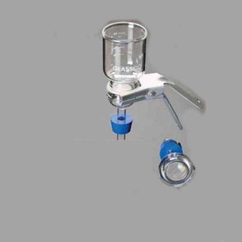 United Scientific™ FHSS47 47mm Vacuum Filter Holder Set with Stainless Steel Screen - Lab Filtration Equipment for Chemistry & Biology Experiments
