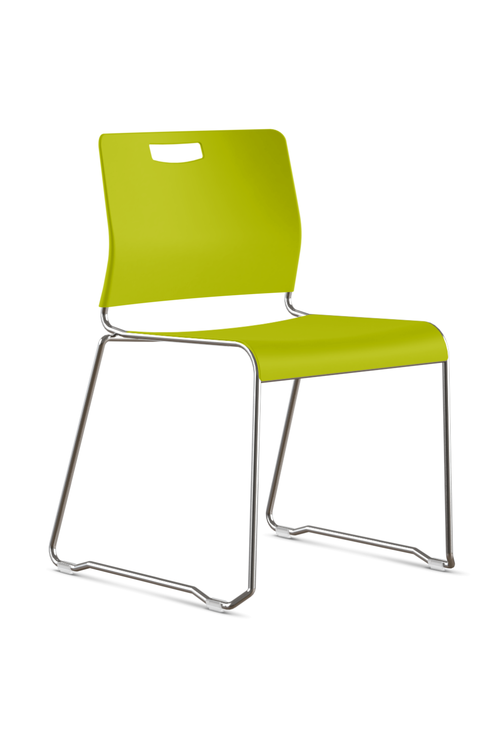 9 to 5 KELLEY 1060 Stackable Dining Chair - Office Breakroom & Conference Room Stacking Chairs - Comfortable & Space-Saving for Meetings, Cafeterias & Home Offices