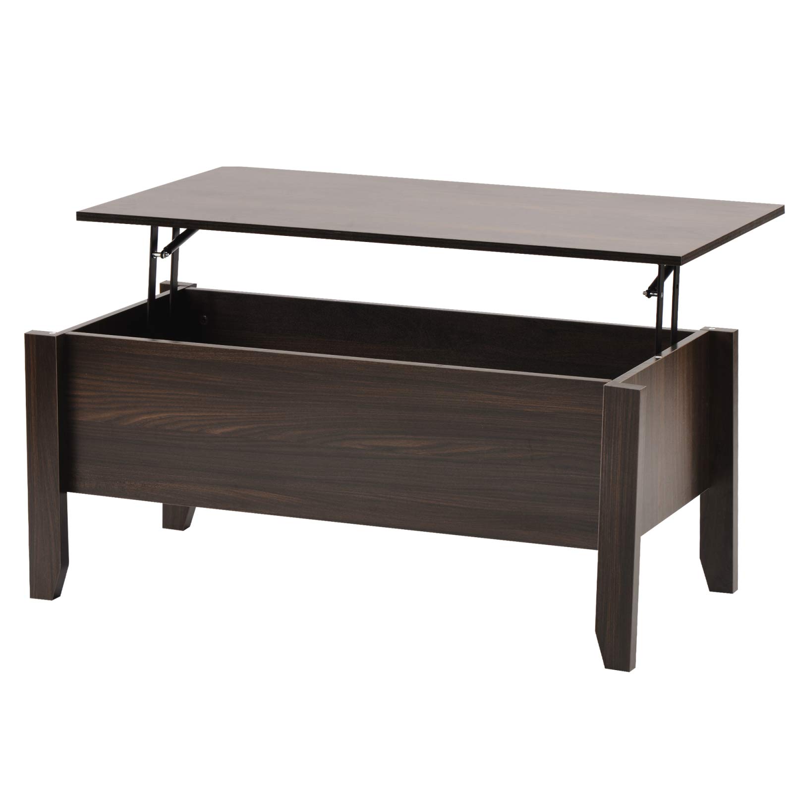 Hapeisy Lift Top Coffee Table with Storage - 34.2