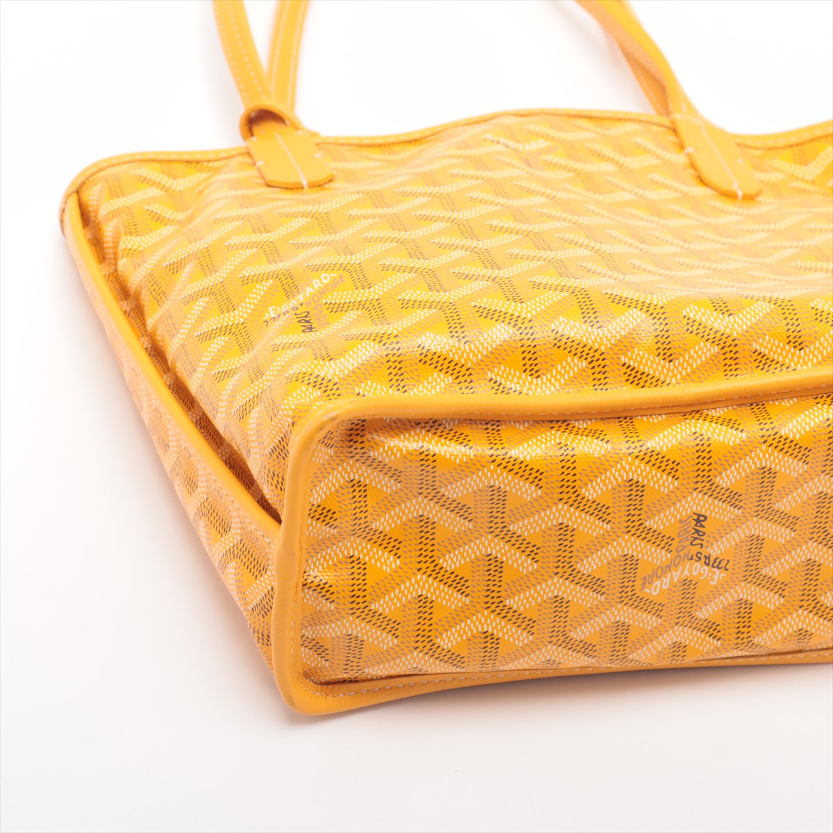Goyard Anjou Mini Tote Bag in Yellow | Premium Leather Crossbody Handbag for Women | Perfect for Travel, Shopping & Daily Use (PREORDER)