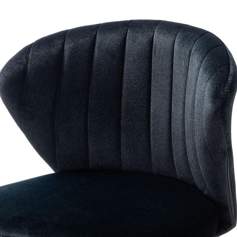 Premium Chandra Velvet Office Chair - Ergonomic Executive Desk Chair with Lumbar Support for Home & Office Workspaces - Comfortable Modern Computer Chair for Long Hours of Sitting